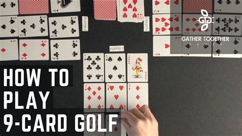 9 hole golf card game